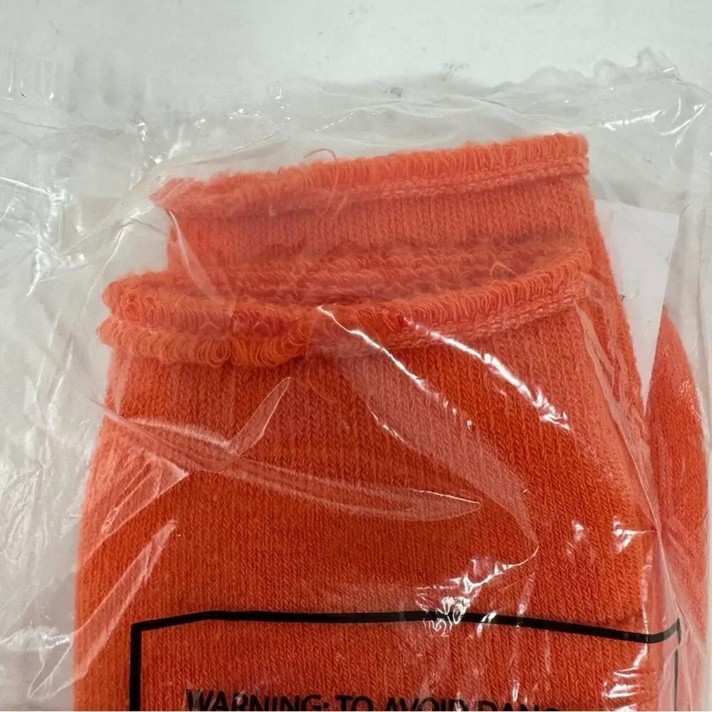 Outdoor Voices OV Comfort Crew Socks In Clementine Full‎ Cushion 7-9.5 or 6-8.5